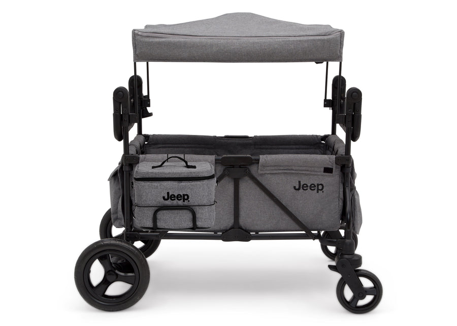 Grey (2148) 3-Jeep Wrangler Cooler Bag and Frame (Works with Jeep Wrangler Stroller Wagon #60001)