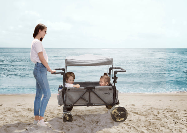 Beach stroller wheels top