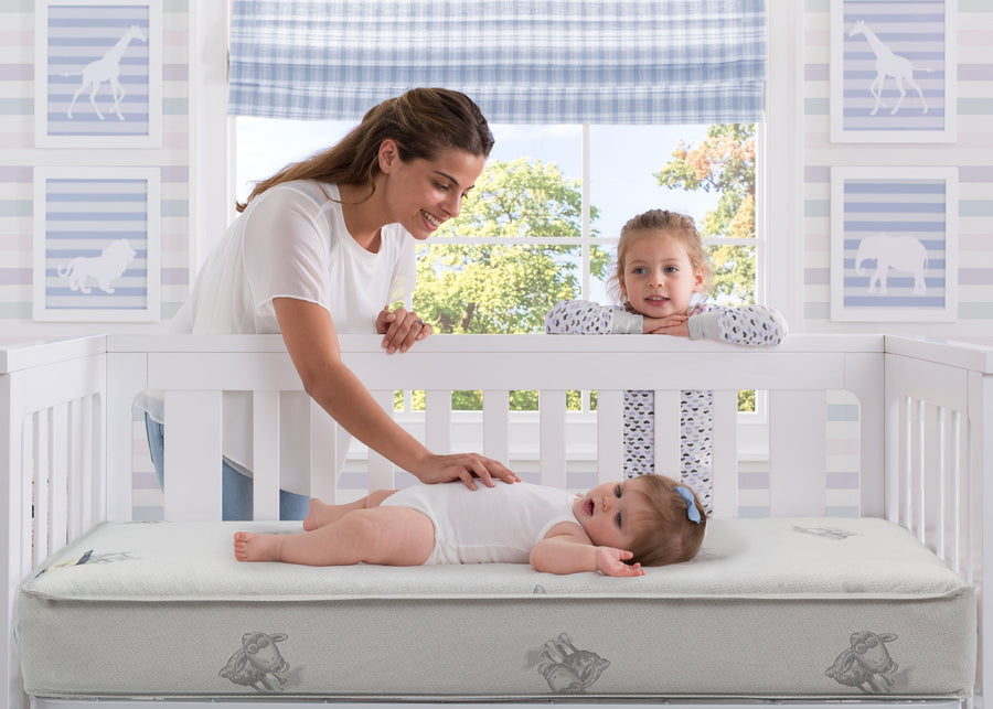 Serta Perfect Embrace Crib and Toddler Mattress, Room View 1-Serta Perfect Embrace Crib and Toddler Mattress