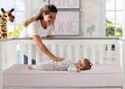 SertapedicÂ® Bloom Crib and Toddler Mattress (A41103-3190-NO), with models, a1a No Color (NO) 3-Sertapedic® Bloom Crib and Toddler Mattress