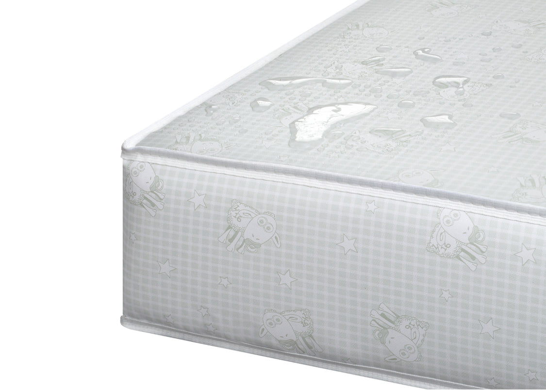 Serta Sertapedic® Ocean Breeze Crib and Toddler Mattress Corner View a4a No Color (NO)