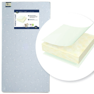 Serta Perfect Startâ„¢ Crib & Toddler Mattress Front View a1a No Color (NO) 21