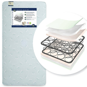 Serta Nightstarâ„¢ Deluxe Firm Crib & Toddler Mattress Front View a2a No Color (NO) 12