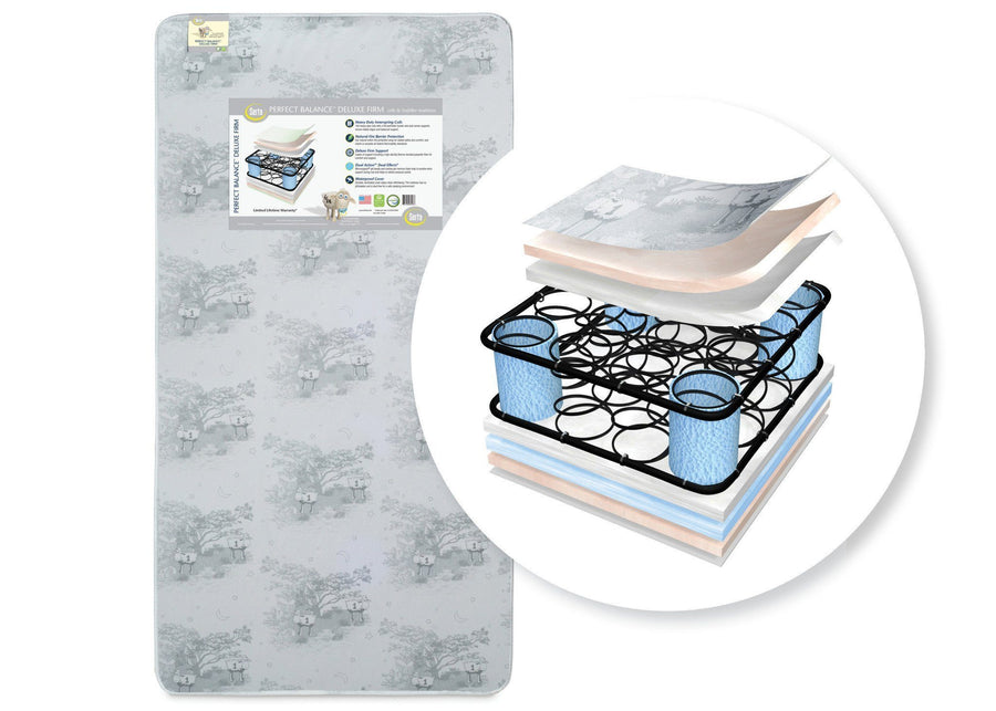 Perfect Balance™ Deluxe Firm Crib & Toddler Mattress No Color (NO) 1-Serta Perfect Balance™ Deluxe Firm Crib & Toddler Mattress