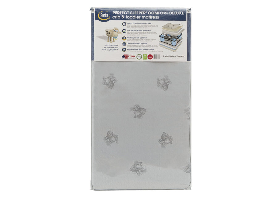 Serta Perfect SleeperÂ® Comfort Deluxe Crib and Toddler Mattress (A46115-1045), a3a No Color (NO) 3-Perfect Sleeper® Comfort Deluxe Crib and Toddler Mattress