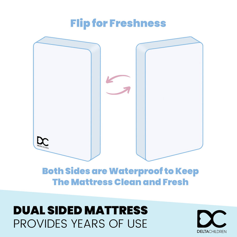Sweet Bliss Dual Sided Crib and Toddler Mattress No Color (NO) 4 - Carousel