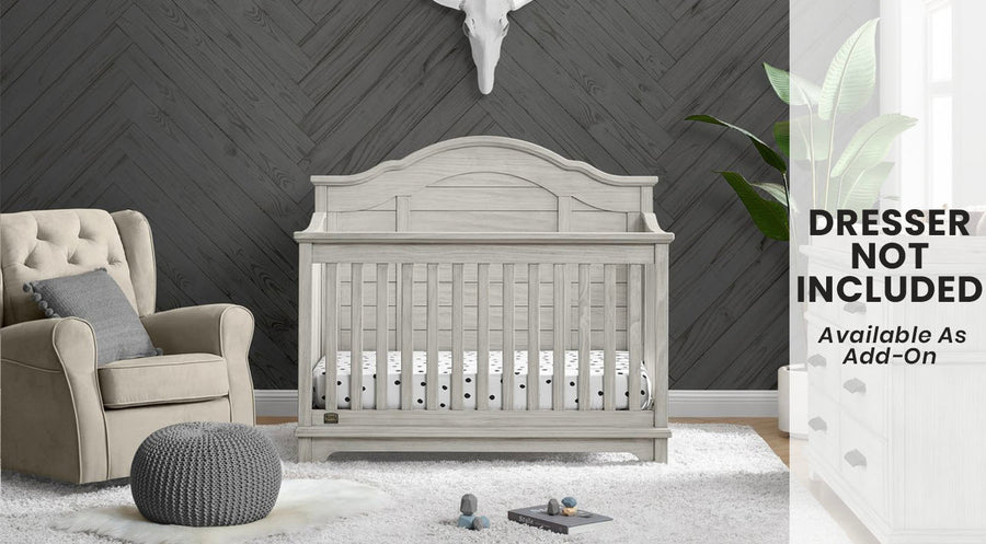 Asher 6-in-1 Rustic Mist Nursery Set 3-Asher Collection
