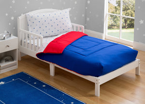 Boy 4-Piece Toddler Bedding Set, All-American (2206) f1f 61