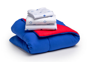 Boy 4-Piece Toddler Bedding Set, All-American (2206) f4f 29