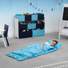 Blue Stars (2205) 1-Nap Mat with Included Pillow and Blanket for Toddlers and Kids