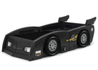 Delta Children Black (001) Grand Prix Race Car Toddler-to-Twin Bed, Toddler Left View 9-Grand Prix Race Car Toddler-to-Twin Bed