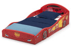 Cars Legends (B1014) BB81406CR-B1014 3-Cars Lightning McQueen Plastic Sleep and Play Toddler Bed