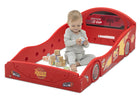 Cars Legends (B1014) BB81406CR-B1014 5-Cars Lightning McQueen Plastic Sleep and Play Toddler Bed