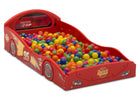 Cars Legends (B1014) BB81406CR-B1014 6-Cars Lightning McQueen Plastic Sleep and Play Toddler Bed
