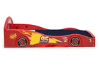 Cars Legends (B1014) BB81406CR-B1014 4-Cars Lightning McQueen Plastic Sleep and Play Toddler Bed