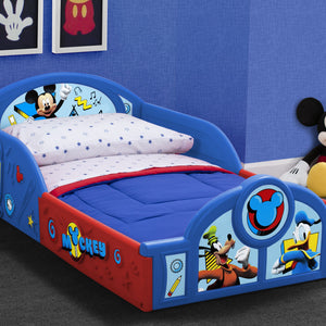 Delta Children Mickey Mouse Deluxe Toddler Bed (BB81407MM) right facing a0a 16