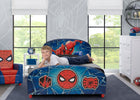 Delta Children Spider-Man Upholstered Twin Bed Spider-Man (1163), Room View 3-Spider-Man Upholstered Twin Bed