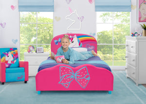 Delta Children JoJo Siwa Upholstered Twin Bed Jojo Siwa (1126), Room View 0