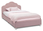 DCB: Pink and White (1187) 3-Upholstered Twin Bed