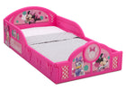 Minnie Mouse (1063), Minnie Mouse Plastic Sleep and Play Toddler Bed Side View 2-Minnie Mouse Plastic Sleep and Play Toddler Bed