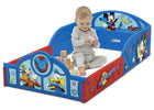 Mickey Hot Dog (1054) Delta Children Mickey Mouse Plastic Sleep and Play Toddler Bed, Sleep and Play 2-Mickey Mouse Plastic Sleep and Play Toddler Bed