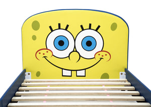 Delta Children SpongeBob (1112) SquarePants Upholstered Twin Bed, Headboard Silo View 5