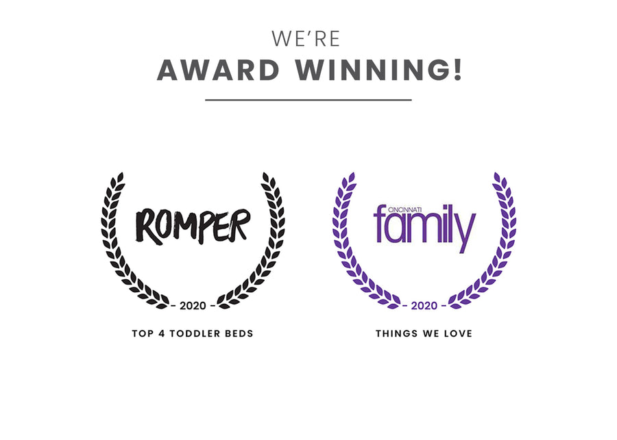 Award badge for Top 4 Toddler Beds and Things We Love Frozen 2 1097 6-Frozen II Plastic Toddler Bed