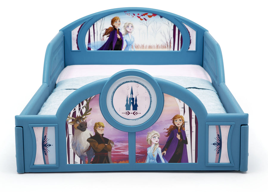  Frozen II (1097) BB81450FZ-1097 6-Frozen II Plastic Sleep and Play Toddler Bed