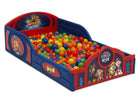 PAW Patrol Plastic Sleep and Play Toddler Bed (1121) 4-PAW Patrol Plastic Sleep and Play Toddler Bed