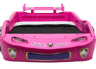 Delta Children Minnie Mouse (1064) Car Twin Bed, Front Detail View 5-Minnie Mouse Car Twin Bed