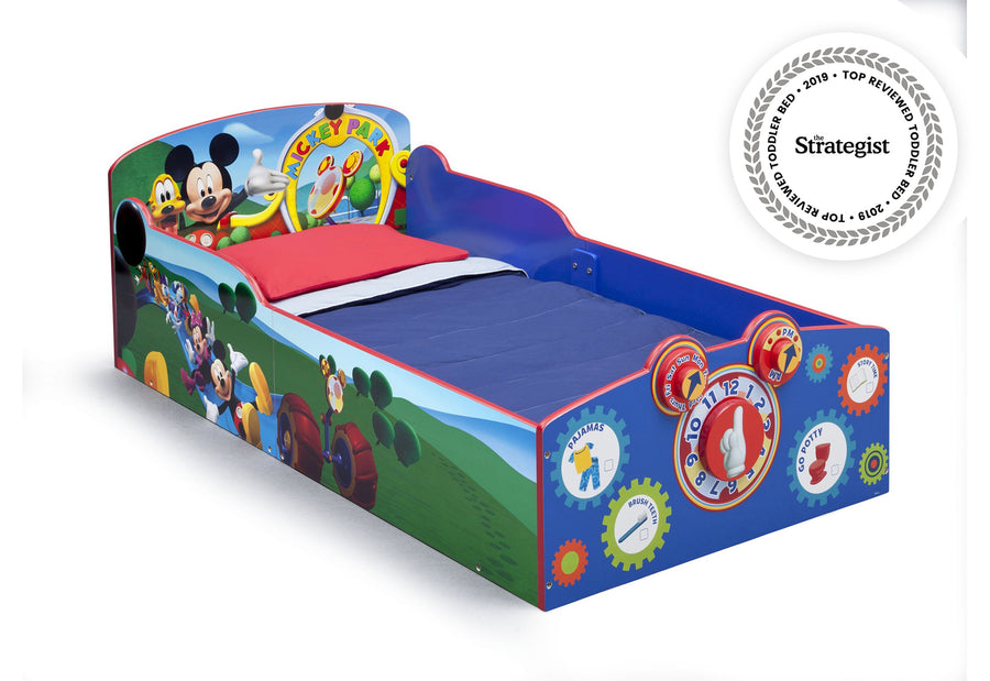 Mickey 1051 3-Mickey Mouse Interactive Wood Toddler Bed