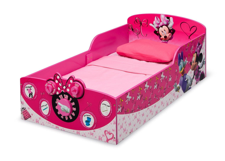 Style 1 (1061) Minnie Fashion (1061) 4-Minnie Mouse Interactive Wood Toddler Bed