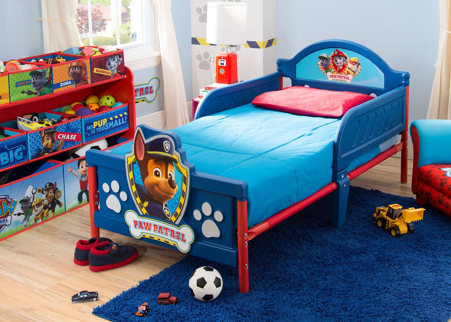 Paw Patrol (1121) 1-PAW Patrol Plastic 3D Toddler Bed