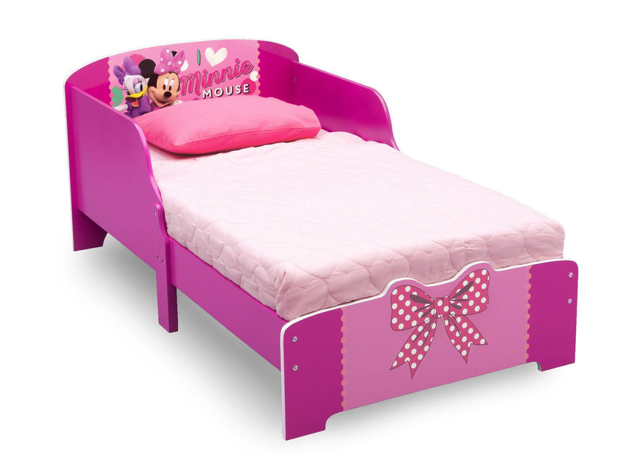 Minnie Mouse (1063) 3-Minnie Mouse Wood Toddler Bed