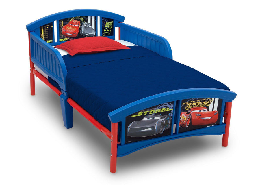 Disney Cars (1014) 4-Cars Plastic Toddler Bed