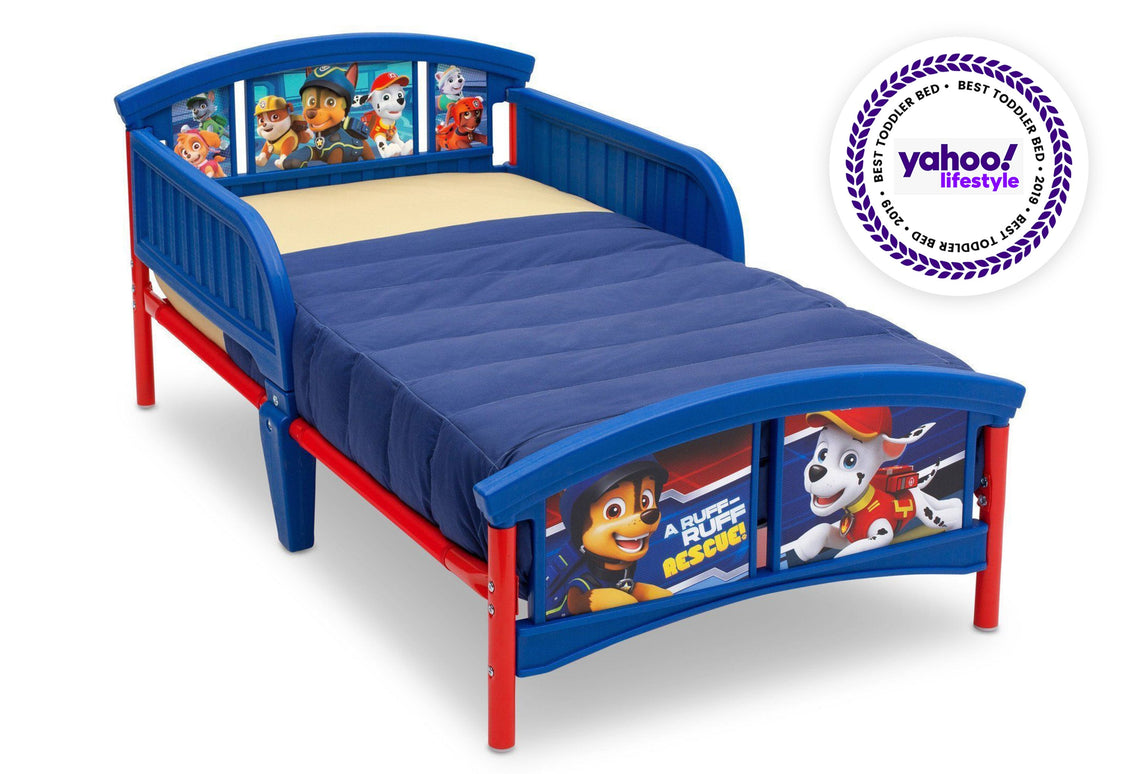 Delta Children PAW Patrol Paw Patrol 1121 Plastic Toddler Bed Right View a3a