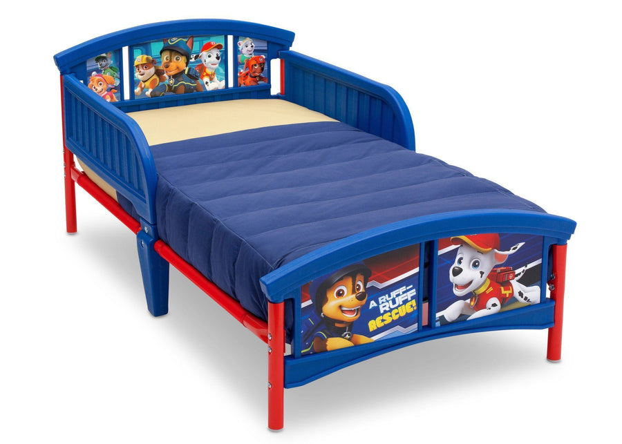 Delta Children PAW Patrol Paw Patrol (1121) Plastic Toddler Bed Right View a3a 4-PAW Patrol Plastic Toddler Bed