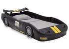 Black (001) 19-Turbo Race Car Twin Bed