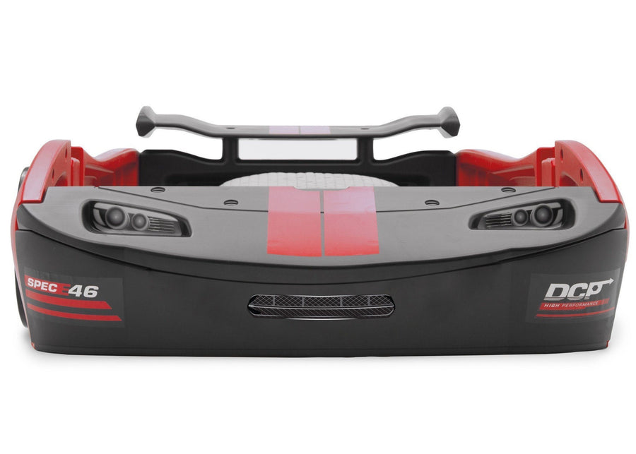 Red (620) 29-Turbo Race Car Twin Bed