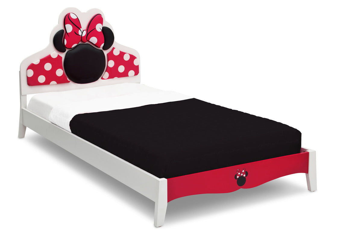 Minnie Mouse Wooden Twin Bedroom Collection (99447MN), Bed Silo, a3a