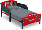 Disney Cars (1014) BB87058CR-1014 2-Cars 3D-Footboard Toddler Bed