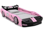 Pink (PIN) 15-Turbo Race Car Twin Bed