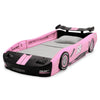 Pink (PIN) 12-Turbo Race Car Twin Bed