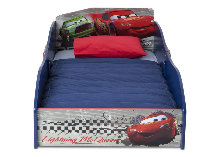 Cars (1003) BB87105CR-1003 5-Cars Wood Toddler Bed