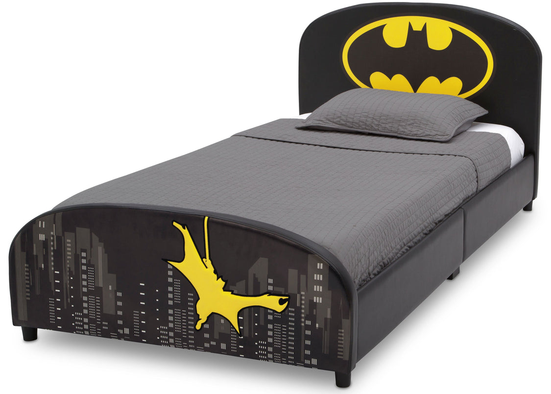 Delta Children Batman Upholstered Twin Bed Batman (1200), Left View
