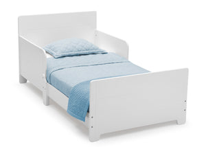 Delta Children Bianca White (130) MySize Toddler Bed, Right Silo View 14