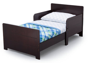 Delta Children Dark Chocolate (207) MySize Toddler Bed, Left Silo View 11