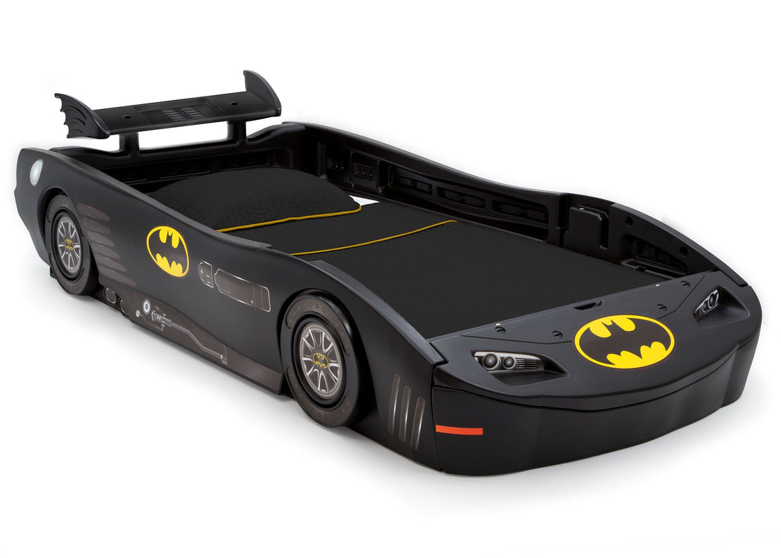 Delta Children DC Comics Batmobile Batman (1200) Twin Bed, Right Angle, a2a