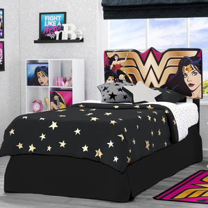 Delta Children Wonder Woman (1210) Upholstered Headboard 12-DC Comics Wonder Woman Upholstered Headboard
