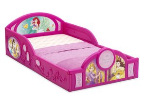 Princess Deluxe Toddler Bed with Attached Guardrails Disney Princess (1034) 7